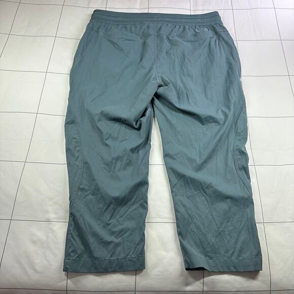 The North Face Pants Womens XL Blue Aphrodite Motion Capri Hiking Active Outdoor - Picture 3 of 14